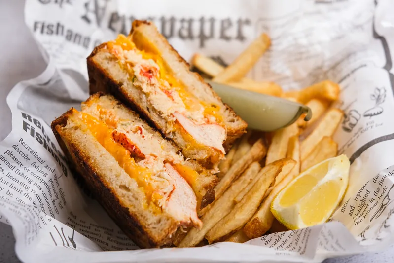 Lobster Grilled Cheese Platter